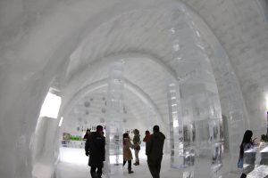 しかりべつ湖コタンの会場風景